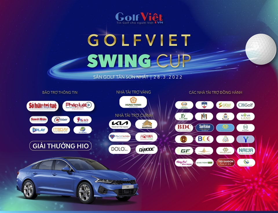 DOLO Men đồng hành cùng giải GolfViet Swing Cup 2022
